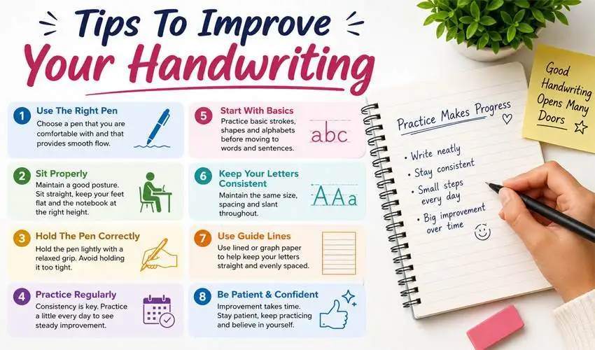 8 Tips To Improve Your Handwriting