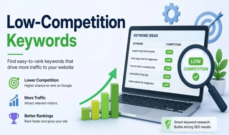 How to Find Low-Competition Keywords Using Keyword Research