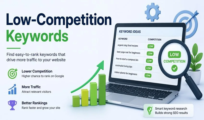 How to Find Low-Competition Keywords Using Keyword Research