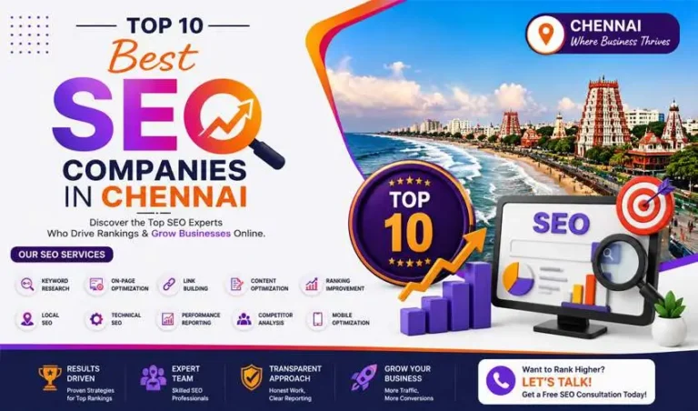 Top 10 Best SEO Companies in Chennai